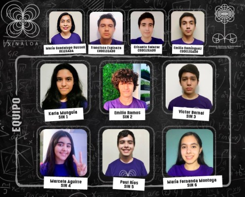 Seis jóvenes sinaloenses ganan en la Olimpiada Mexicana de Matemáticas
