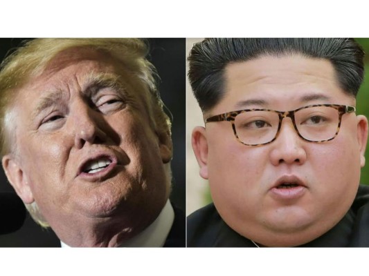 Donald Trump y Kim-Jong-un
