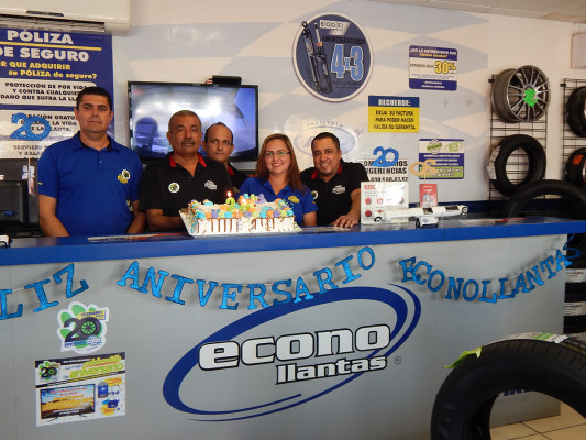 Publicidad: Econollantas celebra 20 años en Mazatlán