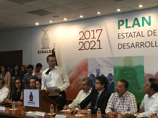 Asegura Quirino no temer a protestas en presentación del PED