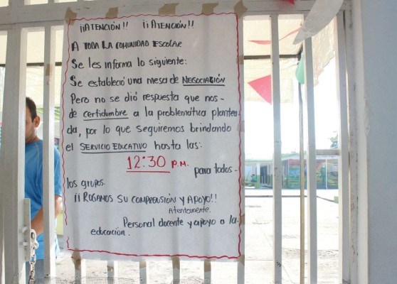 Recortan escuelas ‘tiempo completo’ en Sinaloa