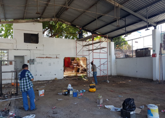 Construyen en Culiacán albergue para migrantes que van a EU