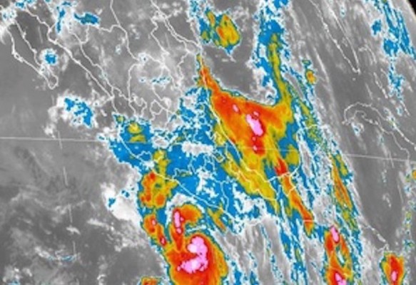 SMN pronostica lluvias intensas en varios estados por Tormenta Tropical 'Dora'