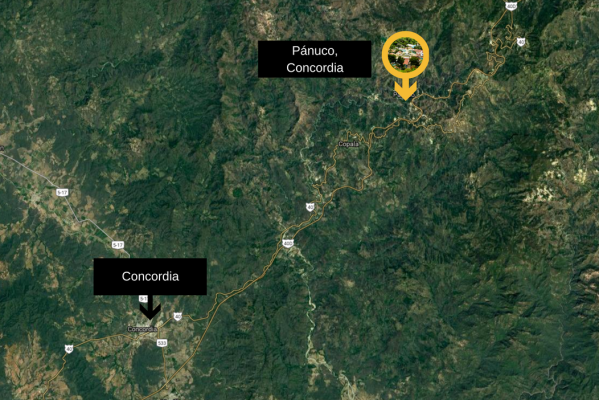 Reportan supuesto enfrentamiento en Pánuco, Concordia