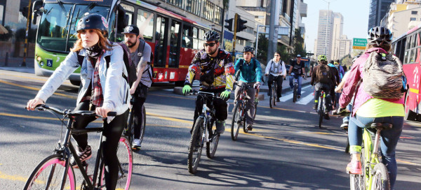 Las vías para bicicletas hacen las ciudades más sostenibles. Foto: C40 Cities Finance Facility