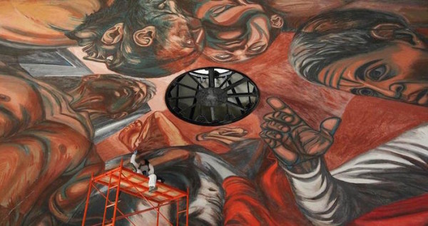 Restauran mural de Orozco