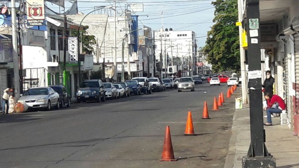 'Agandalla' PRI estacionamiento en manzana de Culiacán