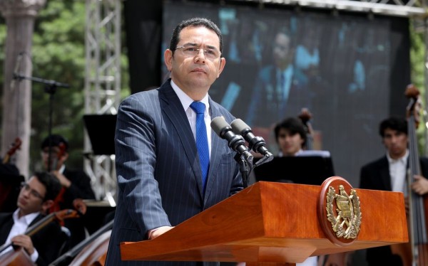 Acusan de corrupción a Presidente de Guatemala