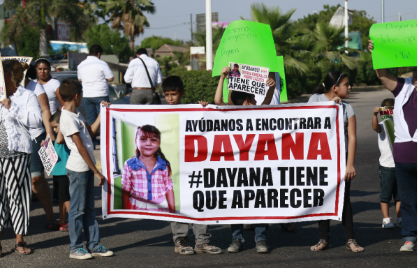 'Queremos a Dayana', gritan en San Pedro