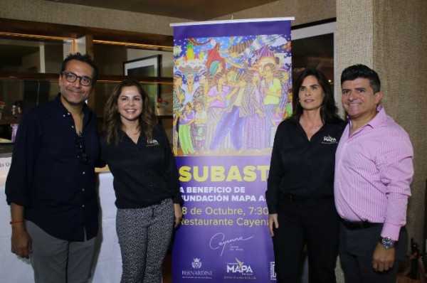 Anuncian subasta de arte a beneficio de Fundación MAPA, en Culiacán