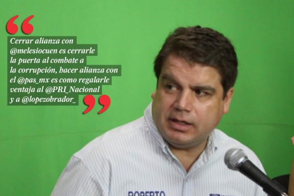 Se lanza Roberto Cruz, del PAN, contra postulación de Cuén