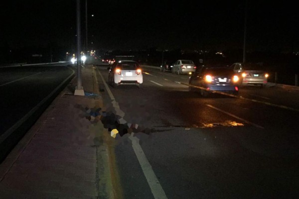 Muere una persona atropellada a la salida norte de Culiacán