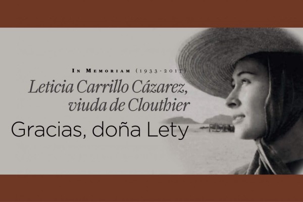 Fallece doña Lety Carrillo viuda del 'Maquío' Clouthier, una mujer de convicciones