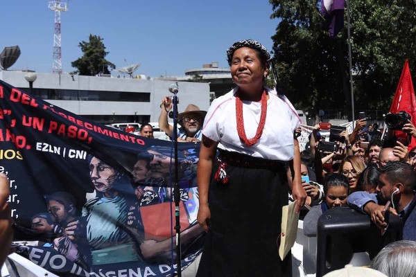 Inicia Marichuy gira por Chiapas