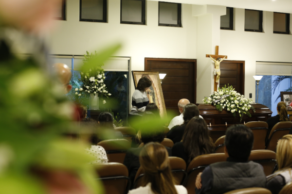 Con oraciones inicia la despedida a Leticia Carrillo