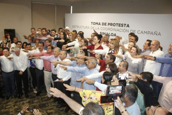 Rinde protesta comité de campaña de Meade en Sinaloa