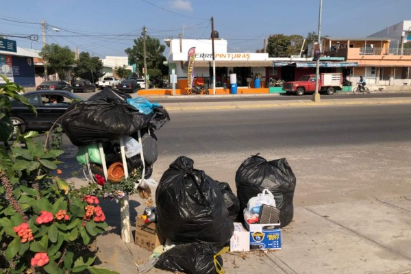 Tienen colonias de Mazatlán rezago en recolección de basura