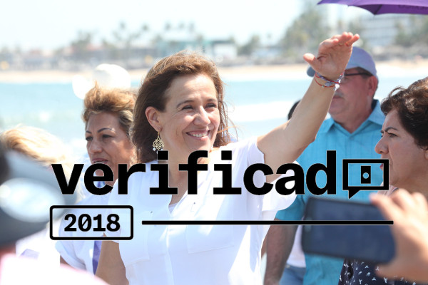 VERIFICADO 2018: Margarita Zavala, ¿adelante en las encuestas sobre AMLO? Eso dice Calderón