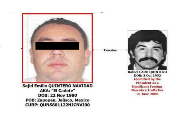 'El Cadete', primo de Caro Quintero, se declara culpable por narcotráfico en EU