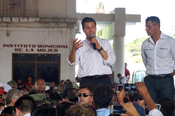Pide Peña Nieto cerciorarse que ayuda llegue a damnificados de Oaxaca