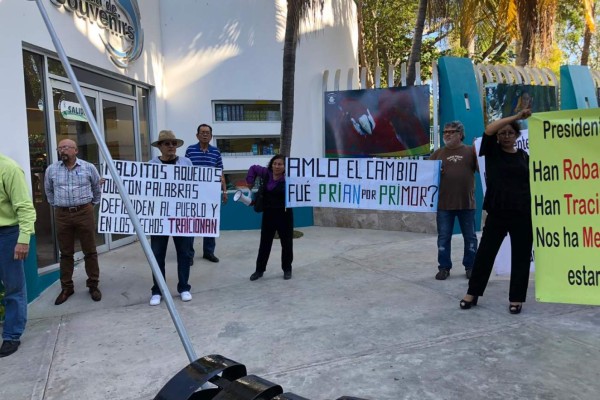 Ambientalistas protestan por construcción del Parque Central y nuevo acuario en Mazatlán