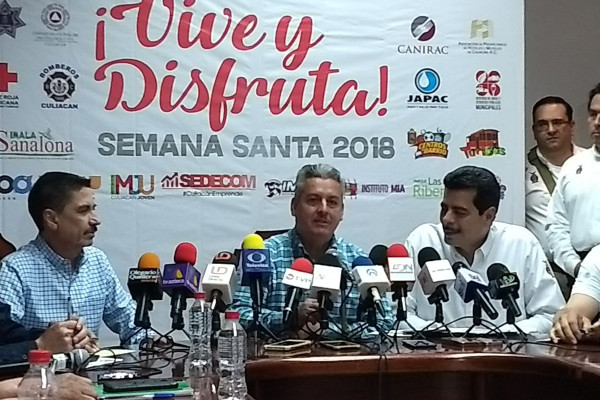 Presentan alcaldes operativo de Semana Santa en Culiacán y Navolato