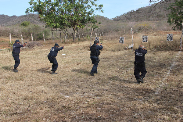 En Sinaloa hay policías con 10 años sin disparar un arma de fuego
