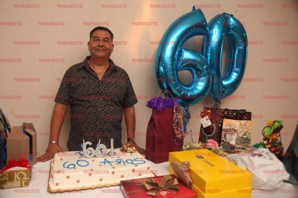 Leopoldo Manríquez llega a su 60 cumpleaños