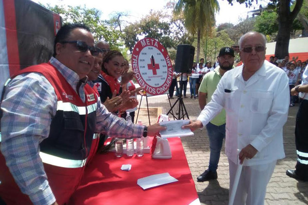 Esperan completar meta de Cruz Roja en Rosario