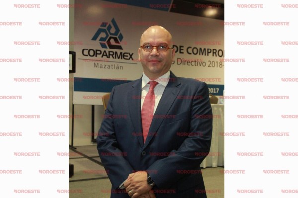 Coparmex Mazatlán con nuevo dirigente