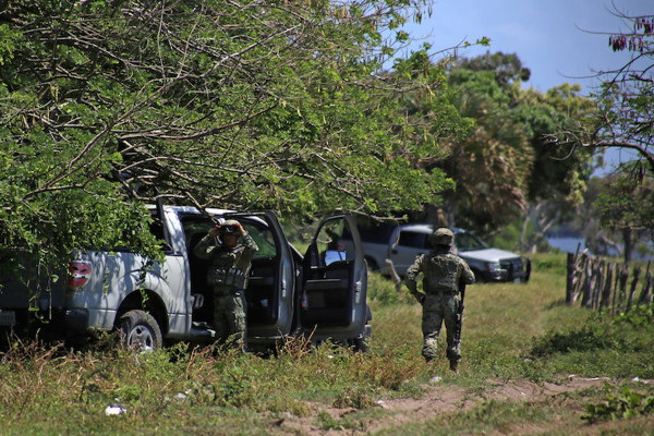 Hallan 5 cuerpos en camino de Veracruz