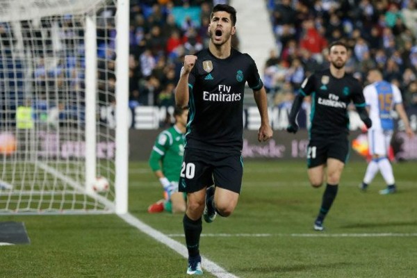 Golpe de Asensio define triunfo del Madrid en Copa del Rey