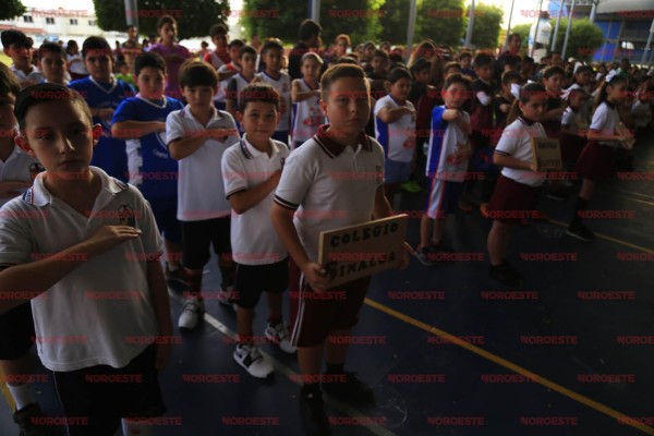 Inaugura Colegio Sebec su propia fiesta deportiva