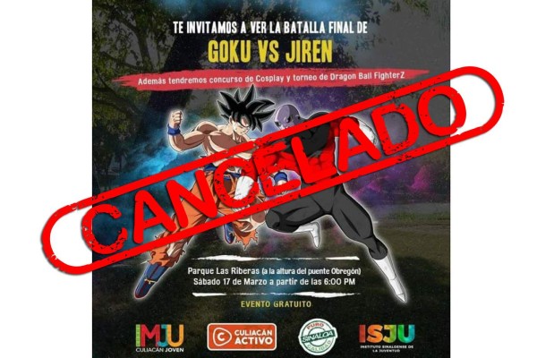 Cancelan en Sinaloa transmisión de capítulo de 'Dragon Ball Super'