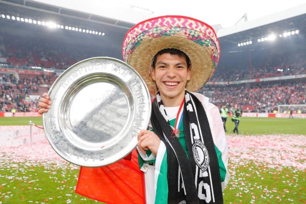 ‘Chucky’ Lozano se proclama campeón en Holanda con el PSV