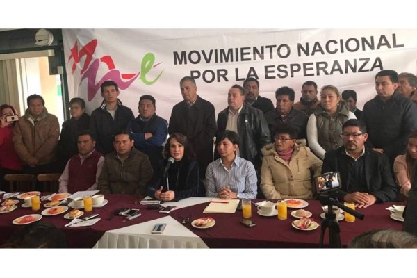 Desbandada en Edomex: dejan miles el PRD y se van a Morena