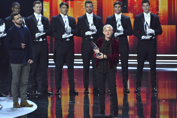 Los People's Choice Awards 2017, la noche de Ellen DeGeneres