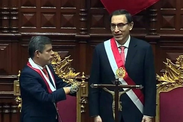 Martín Vizcarra asume como nuevo presidente de Perú; sustituye a Kuczynski