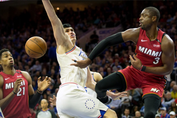 La defensa del Heat de Miami se impone en Filadelfia