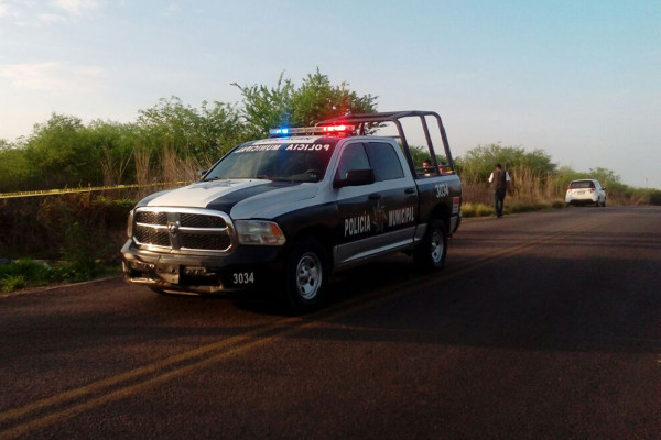 Matan a un hombre por la carretera de Culiacán a El Huizachito