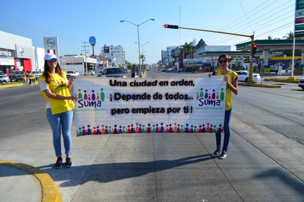 Promueve SUMA respeto por el uso de vialidades en Mazatlán