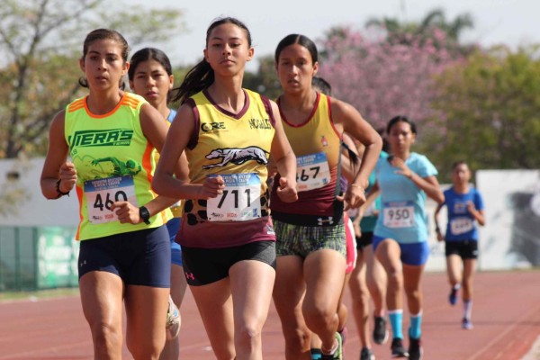 Intensa jornada en Encuentro Nacional de Atletismo en Pista y Campo