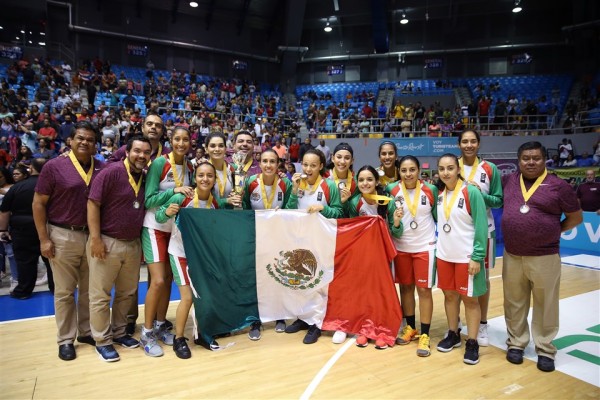 Con cinco sinaloenses, México consigue el bronce en el Centrobasket 2018