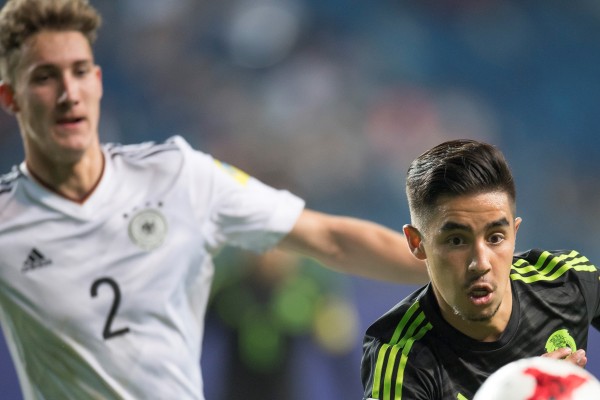 México y Alemania empatan a cero goles en Mundial Sub 20