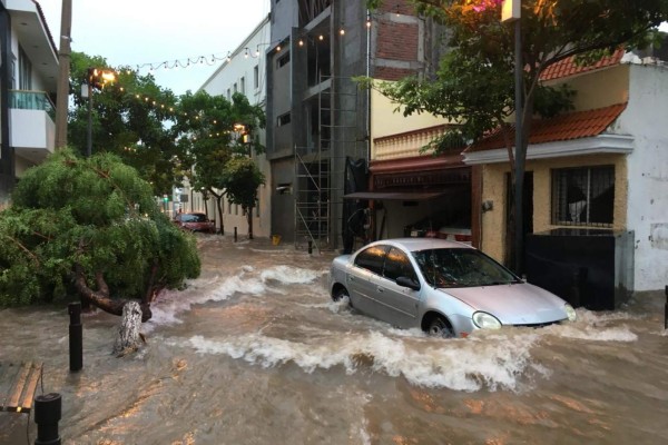 Emergencia: 43 colonias y 31 comunidades inundadas en 4 municipios de Sinaloa y 1,475 evacuados