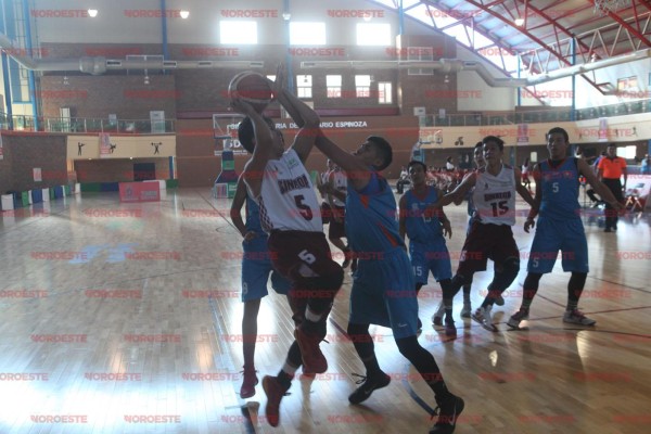 Sinaloa inicia con el pie derecho la Olimpiada Regional de baloncesto