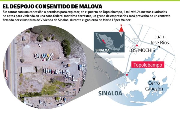 Gobierno de Malova vendió en centavos terrenos en Topolobampo, publica Eje Central