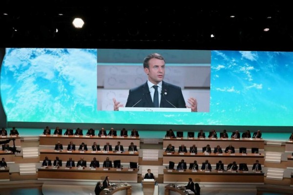 ‘Estamos perdiendo la batalla contra el cambio climático’: Emmanuel Macron