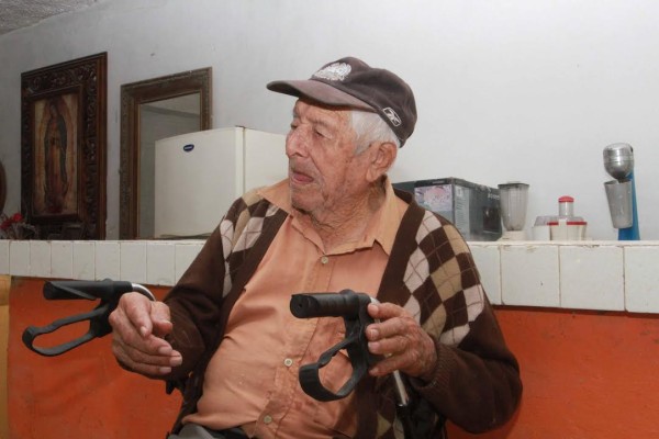 Benigno López, 104 años de historia viva