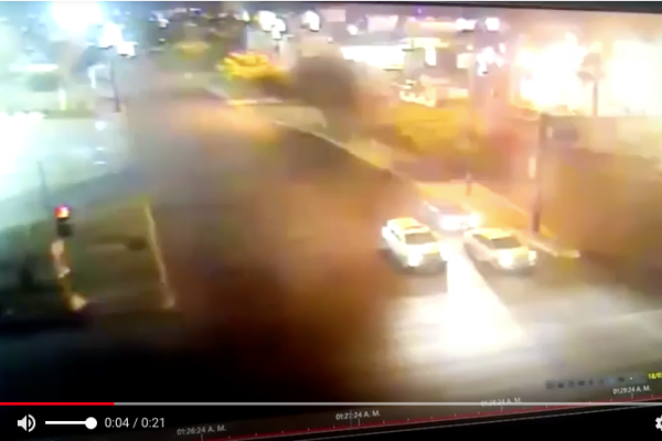 VIDEO/Momento de la explosión en plaza comercial de Culiacán